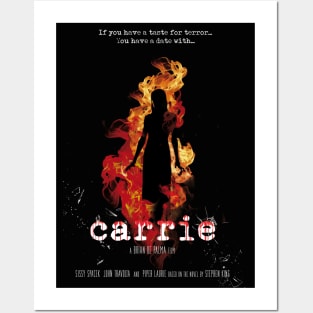 Carrie movie inspired Posters and Art